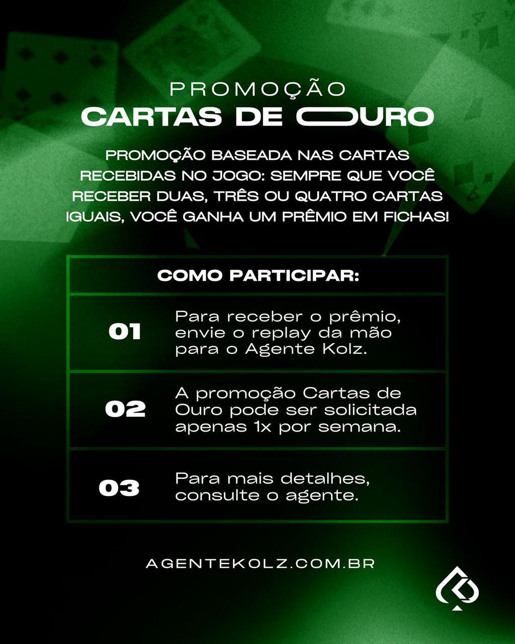 Cartas de Ouro - CASHGAME